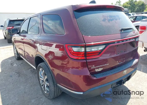 2017 Dodge Durango Sxt Rwd из США, поврежденный, VIN 1C4RDHAG0HC869780